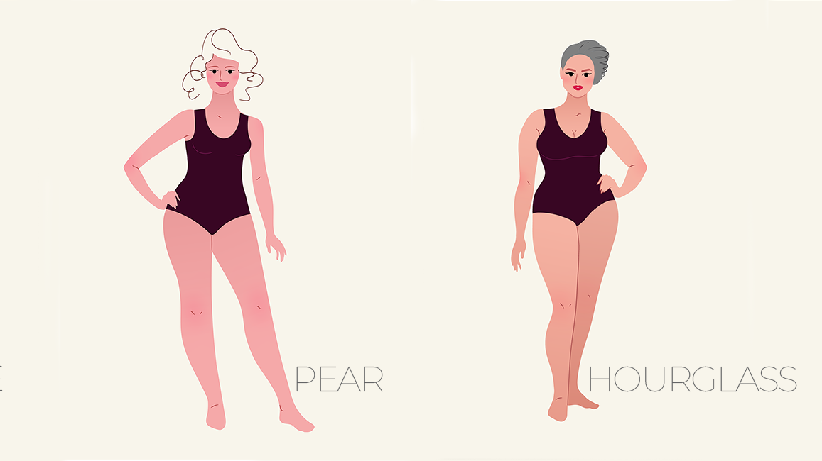 Body shapes x 4
