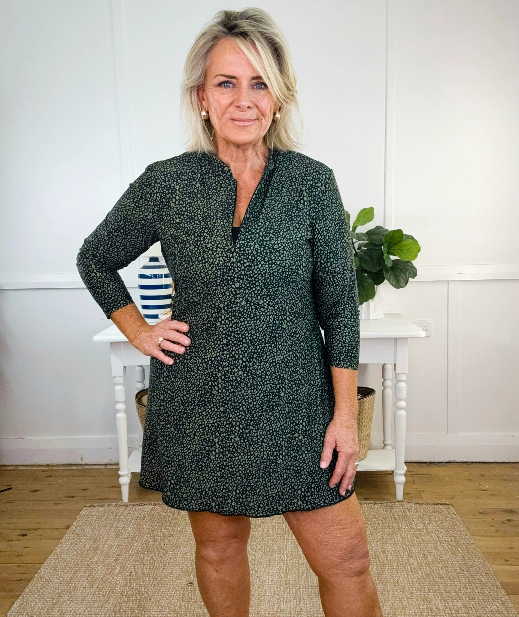 Swim_Dress_Green_Dot_size16_front