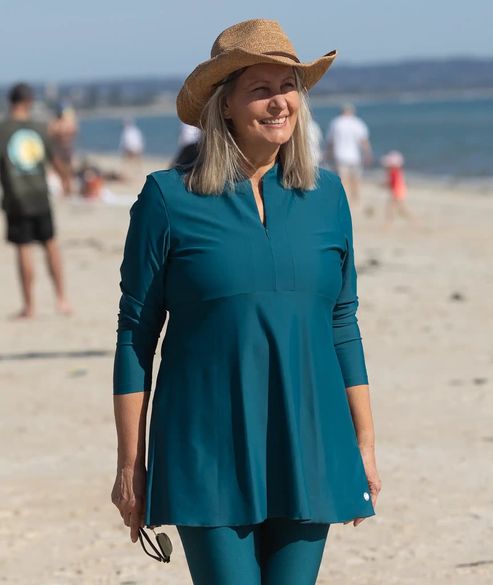 Swim Dress Teal Size 16 beach