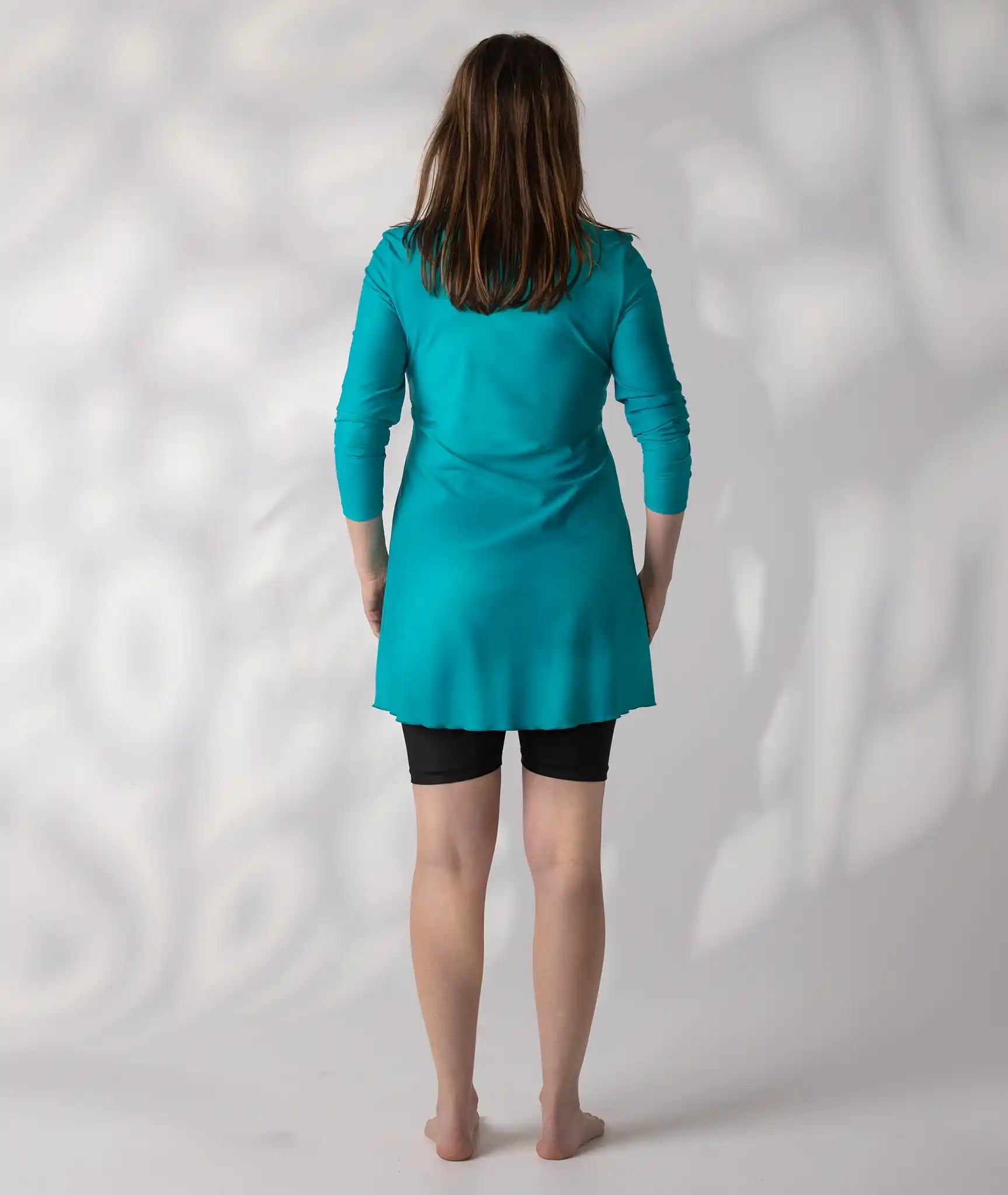 Swim Dress Amalfi Green Size 12 back