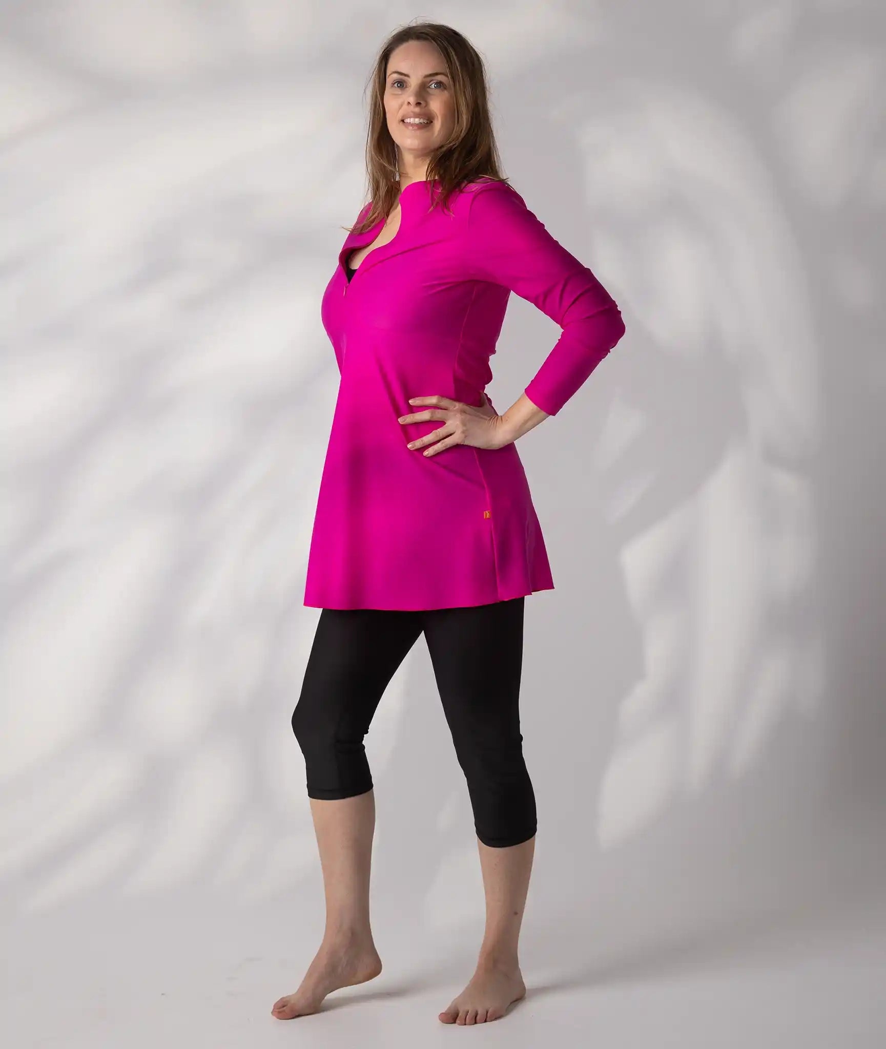 Swim Dress Thai Pink Size 12 side