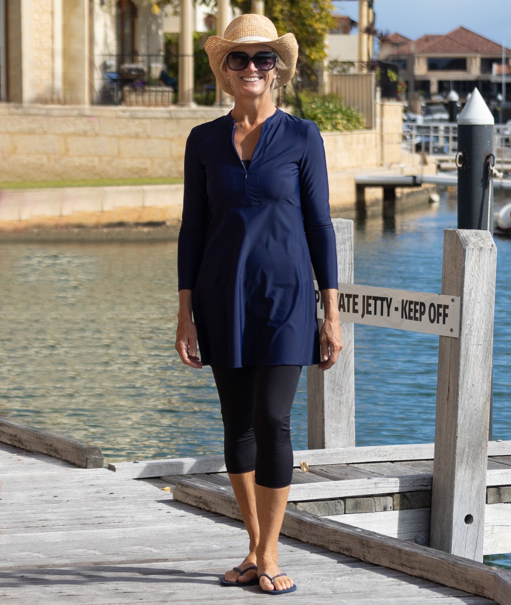 Swimdresses; Swim dress; UVP50; aussie swimwear; coverup; navy