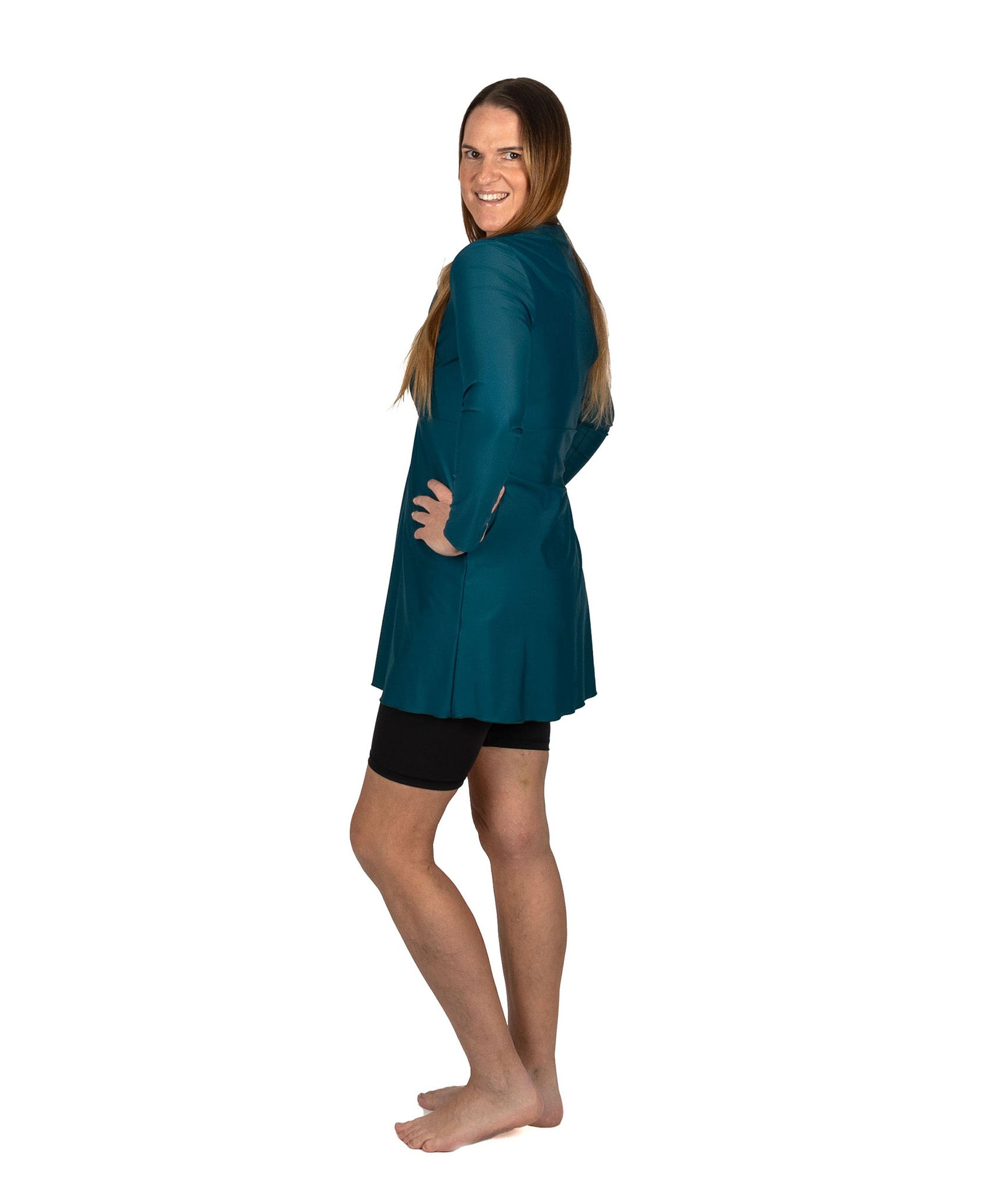 Swimdresses; Swimdress; UVP50; aussie swimwear; coverup; sea green