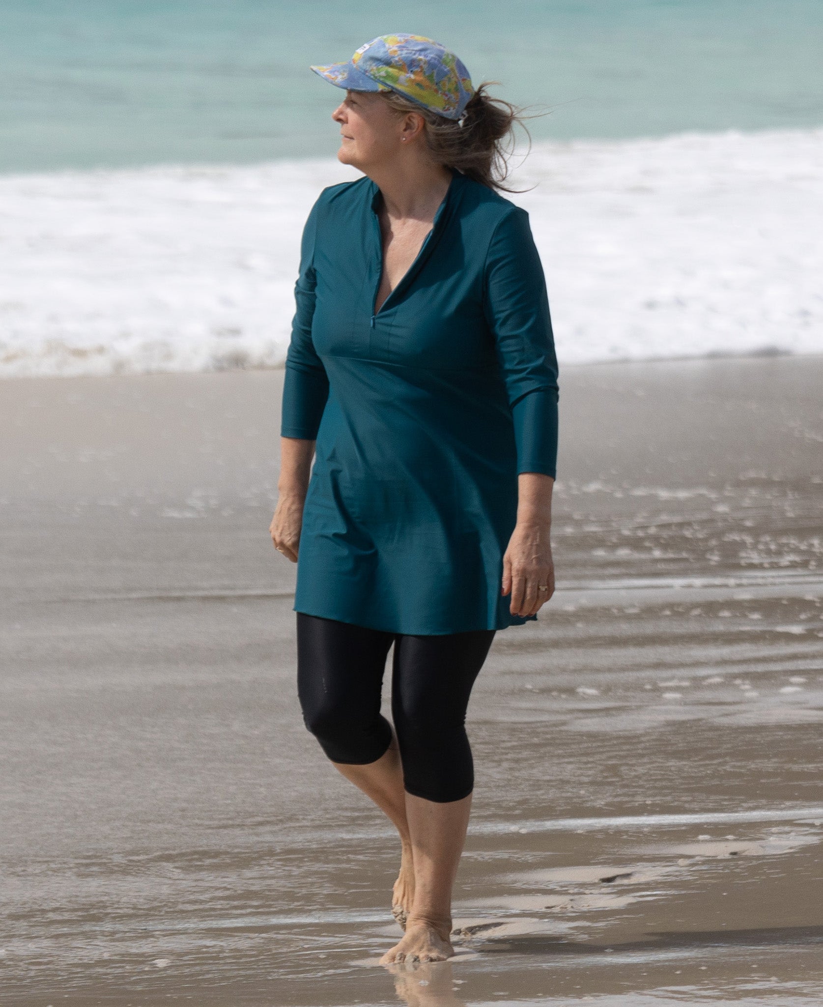Swimdresses; Swimdress; UVP50; aussie swimwear; coverup; sea green