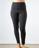 Swim legging Long black Front