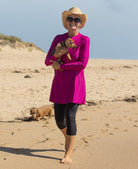 Swim leggings. Cropped swim leggings; black; sun protection.
