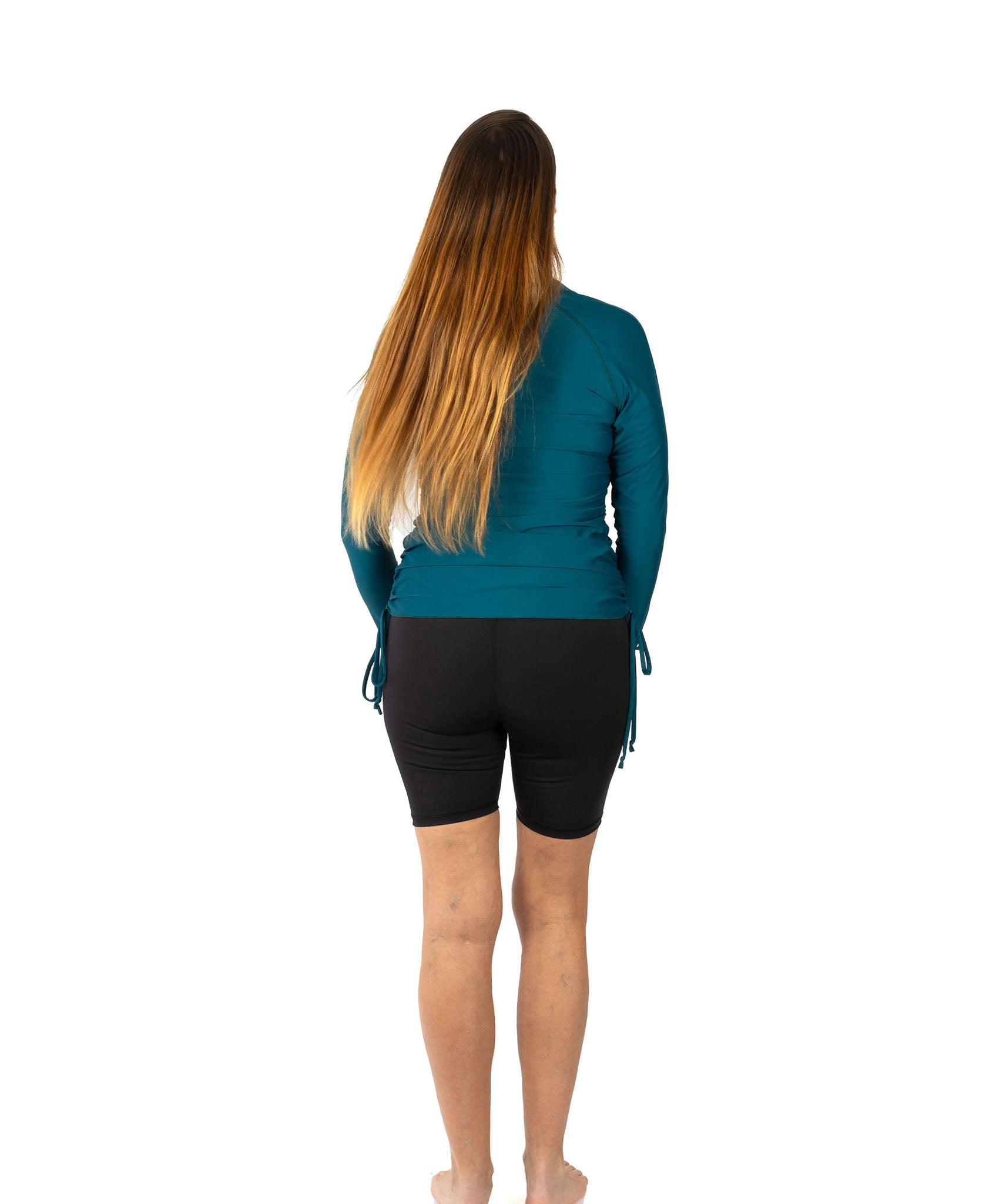 Rash top; Rash guard; Rash vest; sun protection; swimwear;sea green
