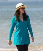 Swim_Dress_Amalfi_Green_Size12_beach