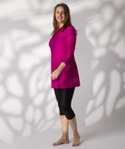  Swim Dress Hibiscus Pink Size 12 side