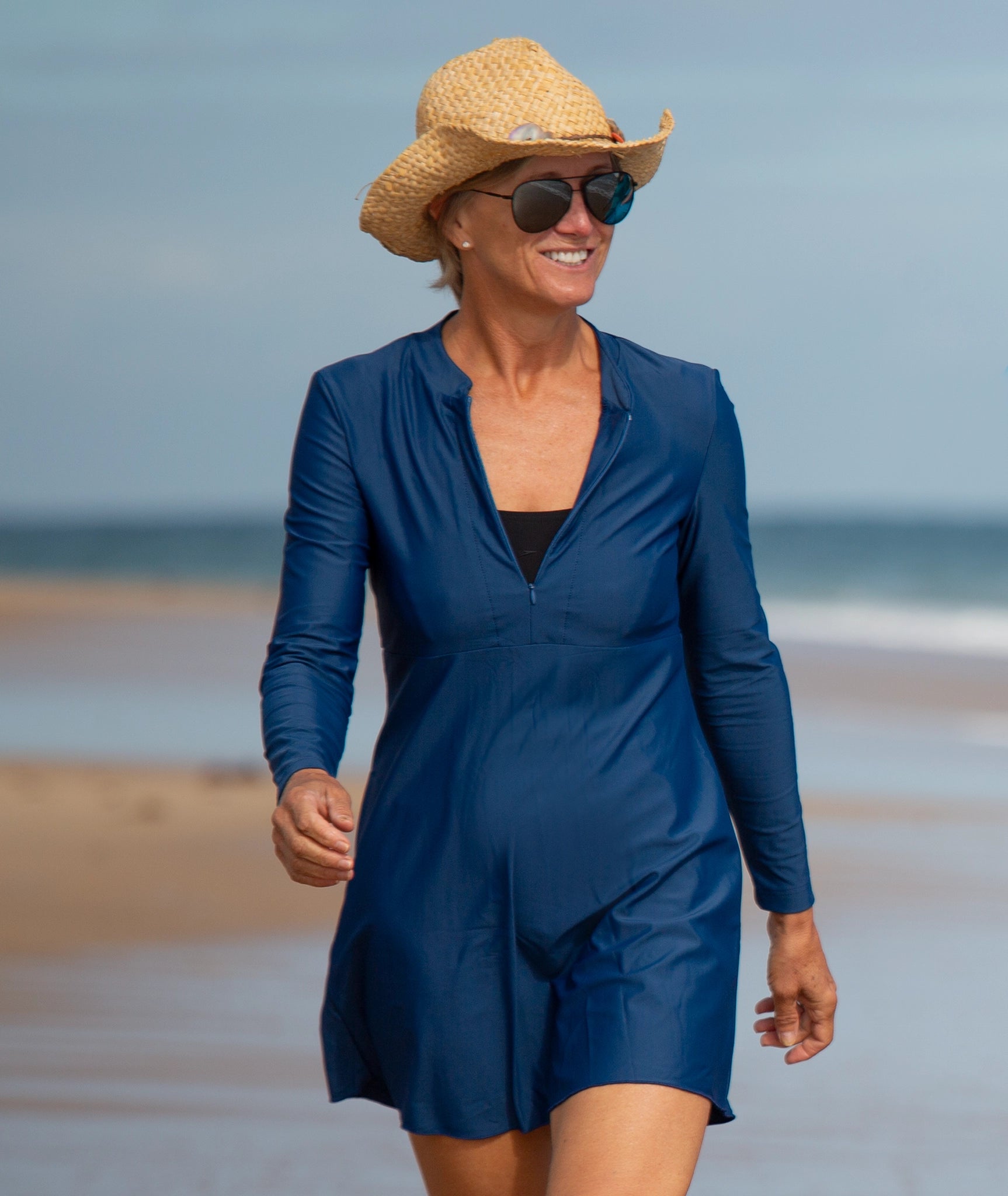 Swim_Dress_Navy_size12_Beach