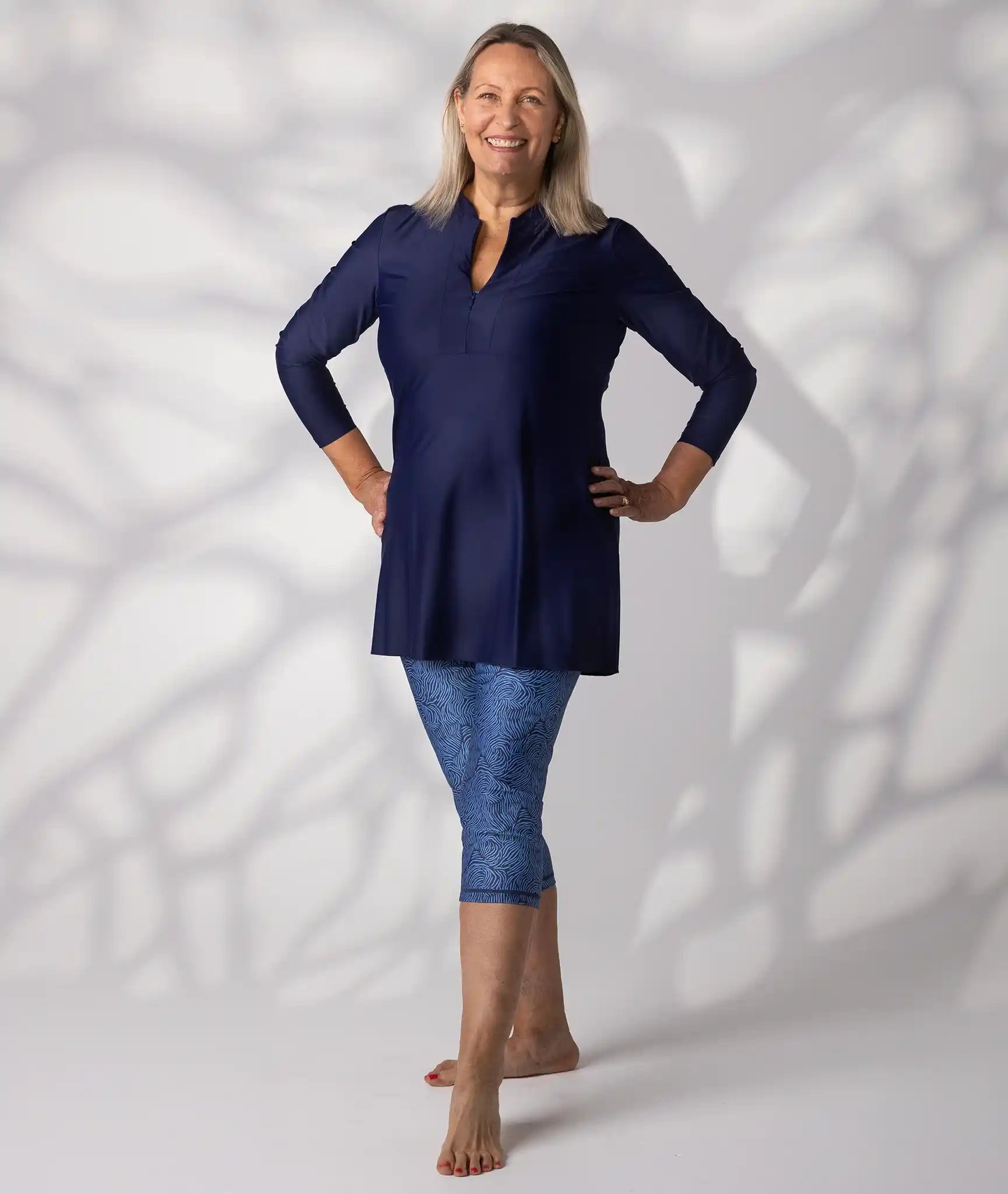  Swim Dress Navy Size 16 side