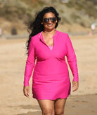  Swim Dress Thai Pink beach