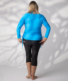 Swim Rash Top Byron Blue 16 back