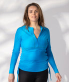 Swim Rash Top Byron Blue 12 front