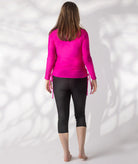 Swim Rash top Thai Pink size 12 back