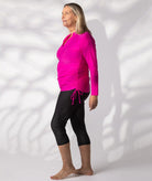 Swim Rash top Thai Pink size 16 side