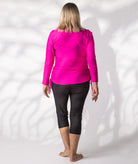 Swim Rash top Thai Pink size 16 back