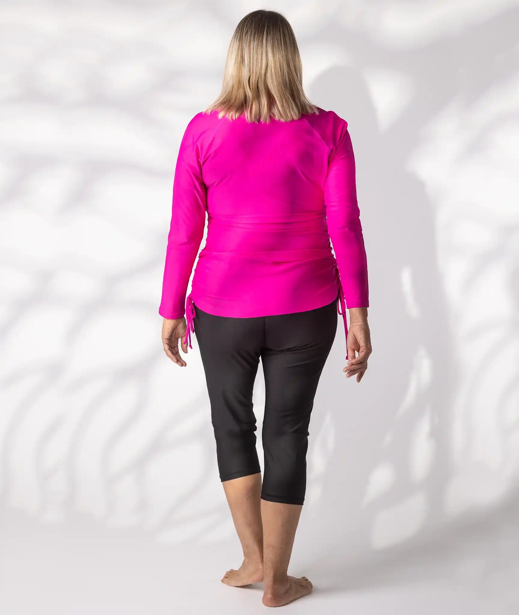 Swim Rash top Thai Pink size 16 back