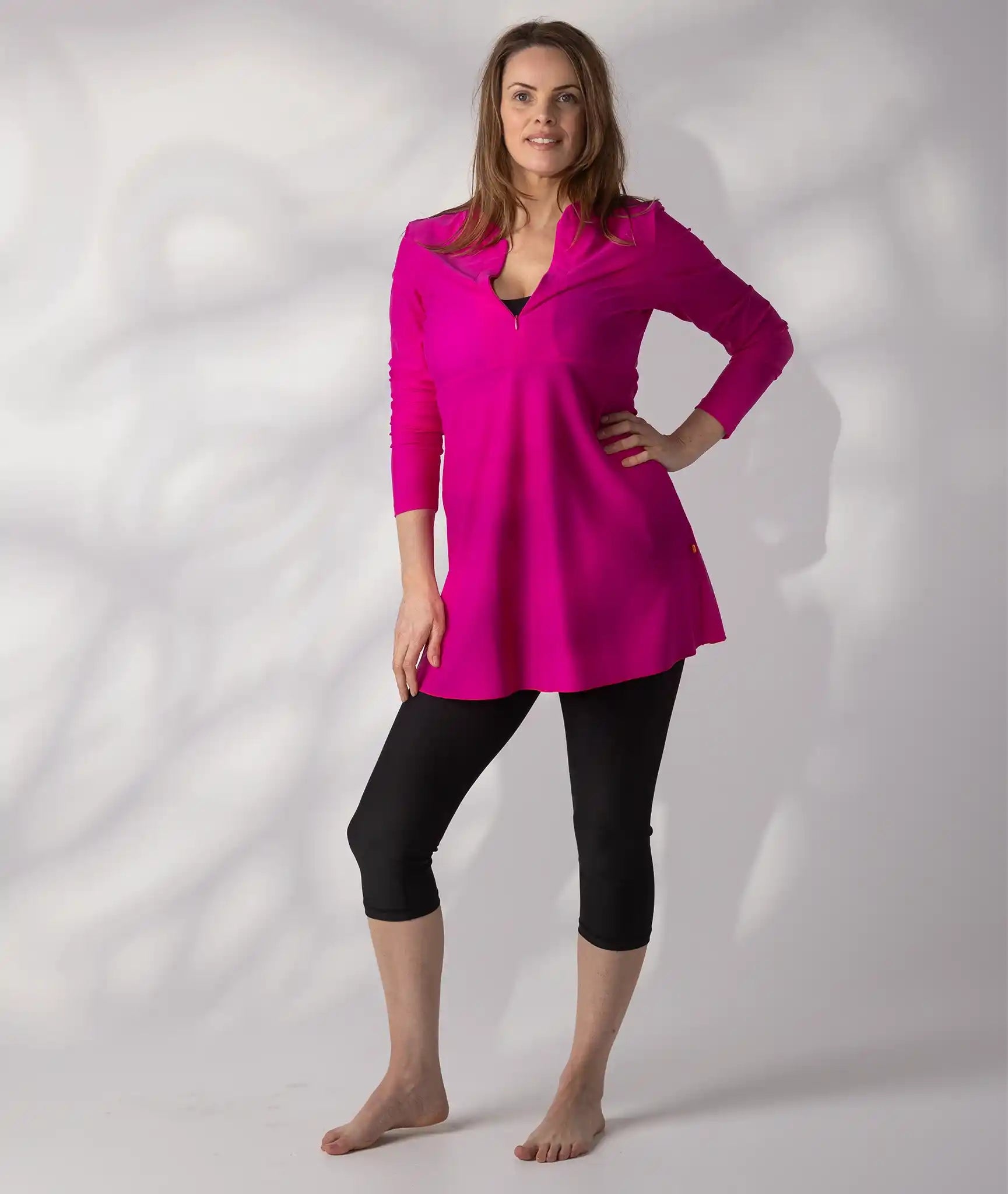  Swim Dress Thai Pink Size 12 front