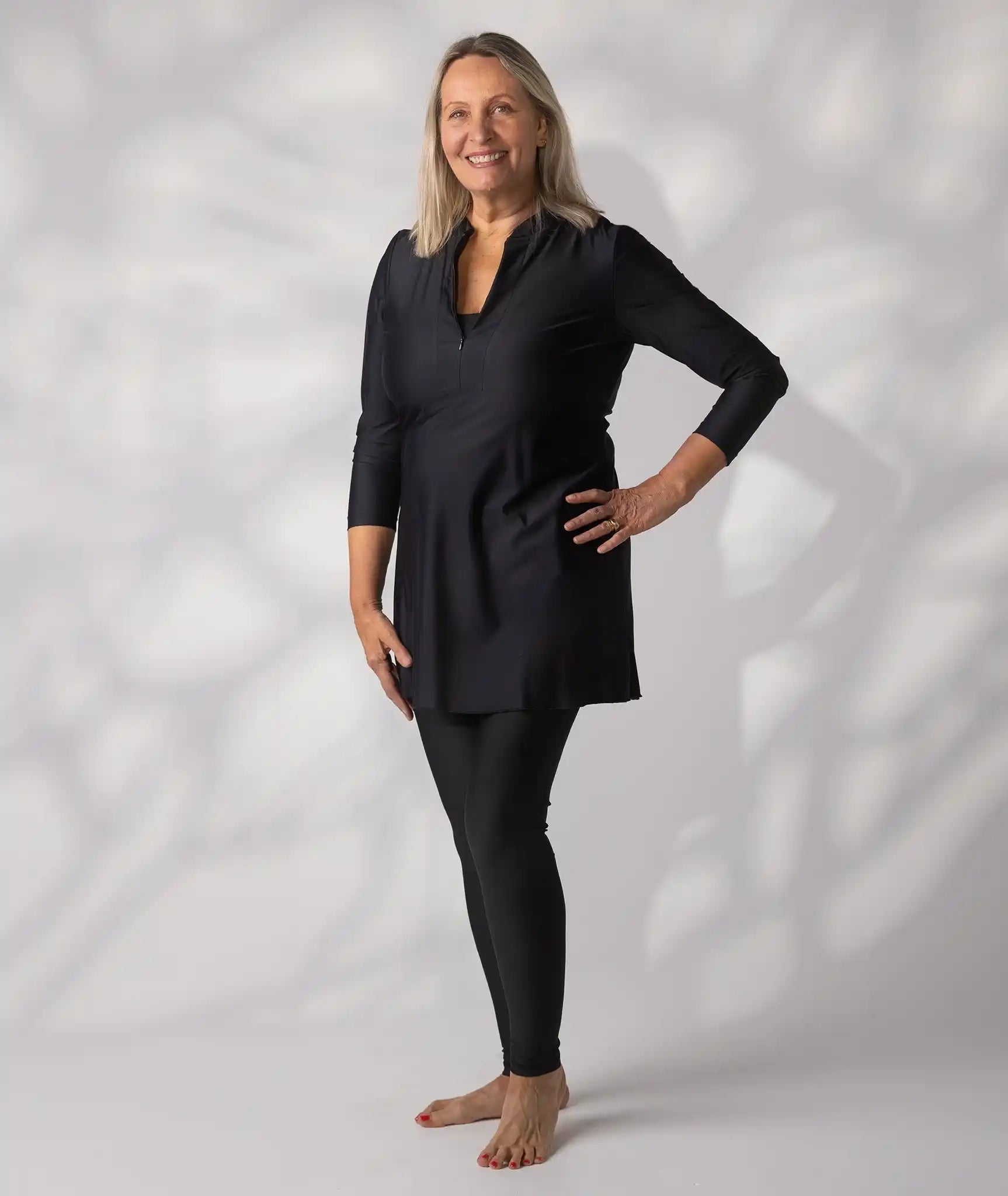  Swim Dress Black Size 16 side