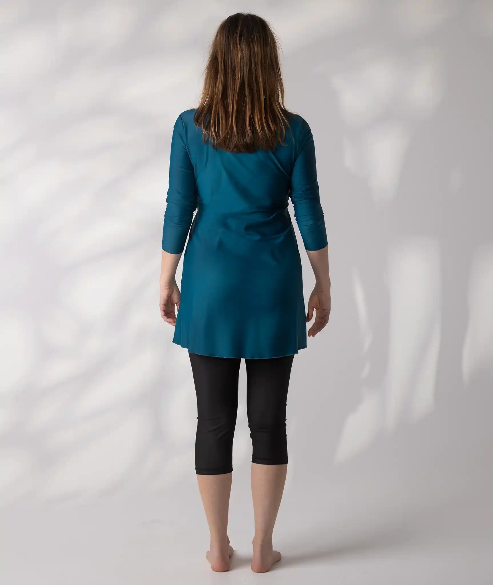  Swim Dress Teal Size 12 back