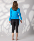 Swim Rash Top Byron Blue 12 back